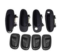 Maniglia Porta Verso L'interno Per Toyota Per Corolla Per Geo Per Prizm 1993-1997 Maniglia Esterna E Interna Portiera Sinistra Destra Conducente Passeggero E Serratura Portiera Maniglia Porta(Kit 010