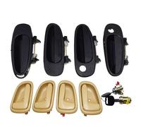Maniglia Porta Verso L'interno Per Toyota Per Corolla Per Geo Per Prizm 1993-1997 Maniglia Esterna E Interna Portiera Sinistra Destra Conducente Passeggero E Serratura Portiera Maniglia Porta(Kit 007)