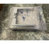 MANIGLIA PORTA VITEL CROMO SATINATO SERIE CAPRI F0198 R8 51