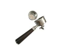 Maniglia Portafiltro Con Beccuccio Doppio Da 51 Mm, Compatibile Con HiBREW, Parte Di Ricambio For Caffè Espresso H10B H11 H8A H5(Homix-Beech Wood)