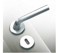 MANIGLIA PORTE INTERNE SICMA MOD AL2 CROMO LUCIDO,PORTA,BUSSOLA 86CL16