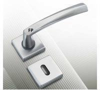 MANIGLIA PORTE INTERNE SICMA MOD ESTER CROMO SATINATO,PORTA,BUSSOLA 121CS16RQ