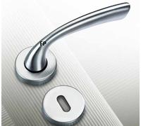 MANIGLIA PORTE INTERNE SICMA MOD GIADA CROMO LUCIDO,PORTA,BUSSOLA 65CL16
