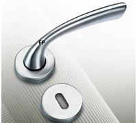 MANIGLIA PORTE INTERNE SICMA MOD GIADA OTTONE LUCIDO,PORTA,BUSSOLA 65OL16