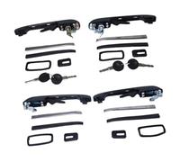 Maniglia Portiera Auto 4 Set Per GOLF/Per JETTA MK2 Maniglie Per Portiere Per Auto Sostituzione E Guarnizioni Per Maniglia Per Porta Esterna Anteriore Posteriore Automatica Auto Maniglia Porta Esterna