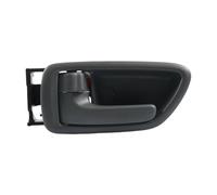 Maniglia Portiera Auto Interna con Impugnatura Ergonomica E Cornice Arrotondata Leva di Sblocco Staffa di Supporto Nera Ricambio Originale per di Guida, Grigio, Lato Sinistro