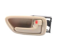 Maniglia Portiera Auto Interna con Impugnatura Ergonomica E Cornice Arrotondata Leva di Sblocco Staffa di Supporto Nera Ricambio Originale per di Guida, Beige, Lato Destro