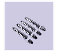 Maniglia Portiera Esterna Sostituzione Per Kia Rio All Pride 4d 5d 2012-2017 Chrome Car Door Handle Cover Trim Sticker Car Styling Accessori(1 keyhole no button)