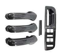 Maniglia Portiera Interna Auto Per VW Per Jetta Per Golf Per MK4 1998 1999 2000 2001-2004 Maniglia Di Presa Per Portiera Interna Dell'auto Cornice Dell'interruttore interna bracciolo(Guida sinistra)