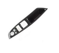 Maniglia Portiera Interna Pannello Rivestimento Maniglia Interna Portiera Dell'auto In Fibra Di Carbonio LHD Adesivi Protezione Interna Accessori Per BMW Serie 5 F10 2011-2017(Carbon Paste 1Piece)