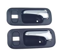 Maniglia Portiera Interna Per CR-V 2.0L Per Odyssey 2.2L 2.3L 1995-2001 Cromato Nero Grigio Anteriore Posteriore Sinistro Destro Maniglia Interna Della Portiera(2 Pieces Left Black)