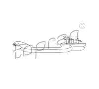 Maniglia posteriore 103 155 TOPRAN per VW GOLF III VENTO GOLF III Variant