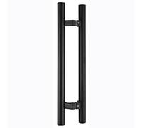 Maniglia push-pull in acciaio inox per porte scorrevoli in vetro, design double-face, per doccia, cucina, ufficio, porta fronte/retro