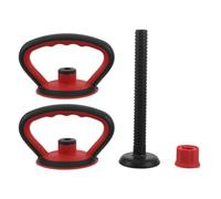 Maniglia Regolabile per Kettlebell Base e Dado in Plastico | Impugnatura Sicura per Attrezzi Fitness, Adattatore per Manubrio, Uso Palestra Casa, Presa Stabile e Comoda