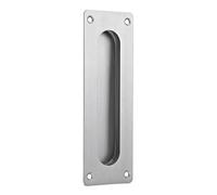 Maniglia rettangolare inox da incasso per porte JNF codice IN.16.232