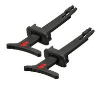 Maniglia rilascio cofano Compatibile Con Per Bora Per Golf MK4 1998-2006 1J0823593C 2 Pezzi Nero Cofano Cofano Rilascio Asta Blocco Fermo Maniglia Tirare Fermo Clip