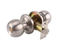 Maniglia rotonda del Knobset della porta dell'acciaio inossidabile con per l'interno facile installa le manopole rotonde della porta Knobset