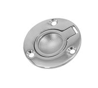 Maniglia rotonda in acciaio inox da 50 mm per maniglia di sollevamento ad anello per maniglie per porte di armadietti e pavimenti, chiusure per barche