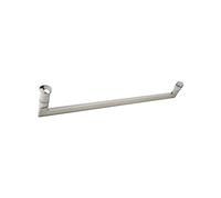 Maniglia scorrevole in acciaio inox per porta in vetro, design push-pull su due lati con accessori di montaggio per cancelli e ingressi di casa