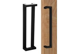 Maniglia scorrevole per cancello Acciaio ydable moderno e robusto | Maniglia per armadio lungo 60 cm, per interni ed esterni, armadio, guardaroba, bagno, dispensa, doccia