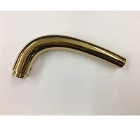 MANIGLIA SECUREMME IN OTTONE LUCIDO SINGOLA PER PORTA BLINDATA DA ABBINARE A PLACCA PER PORTONE PORTA BLINDATA Q8 PZ 1