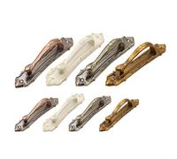 Maniglia senza tempo per porta da fienile con design sofisticato, perfetta per migliorare l'arredamento della casa (bronzo 138)