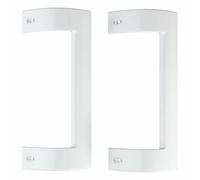 Maniglia Set Compatibile Con Beko 4321270300 per Kühlgefrierkombination 2stk
