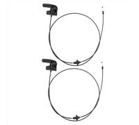 Maniglia sgancio cofano Compatibile Con Chevy Per Avalanche 1500 2500 2002 2003 2004 2005 2006 15142953 2 Pezzi Leva Di Rilascio Del Cofano Auto Cavi