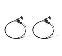 Maniglia sgancio cofano Compatibile Con Civic Per 2 4 Porte 2001 2002 2003 2004 2005 74130S5DA01ZA 2X Cavo Leva Di Rilascio Del Fermo Della Copertura Anteriore Del Cofano