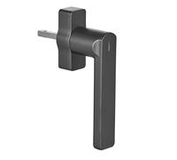 Maniglia smart per finestre SIEGENIA 2° gen. antracite - Compatibile con Matter per l'inserimento nelle reti della smart home con sorveglianza dello stato, blocco centralizzati tramite accesso remoto