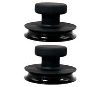 Maniglia Sollevabile Canto 2 Pezzi in Silicone Porta | Base Stabile Supporto per Praticanti Yoga Classe Musica Mindfulness Pratica
