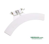 MANIGLIA BIANCA OBLÒ LAVATRICE REX AEG ZANUSSI ELECTROLUX 1552492108 ORIGINALE