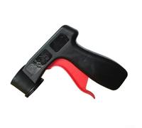 Maniglia spray per lattine standard con impugnatura ergonomica completa Trigger Lock Black Abs Paint Adapter Tool per manutenzione auto e finitura di controllo preciso