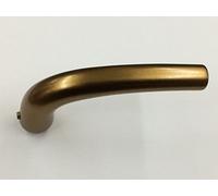 MANIGLIA SUSY GHIDINI ALLUMINIO BRONZATO F4 SINGOLA PER PORTA BLINDATA DA ABBINARE A PLACCA PER PORTA BLINDATA Q8 PZ 1