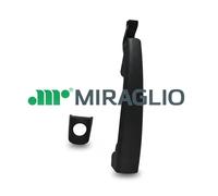 Miraglio Maniglia esterna apriporta 80/567 sinistra nera