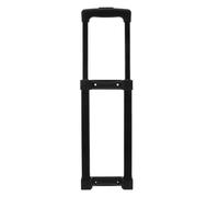 Maniglia Telescopica di Ricambio per Trolley Nero, Regolabile 415-1050mm | Plastica, Base Rinforzata con Fori 72mm, Impugnatura Ergonomica, per Carrelli e Flight Case