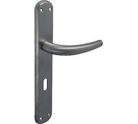 MANIGLIA TORINO CROMO FORO PATENT ZAMA CROMO SATINATA+Q8 I.MM 70 PA 1