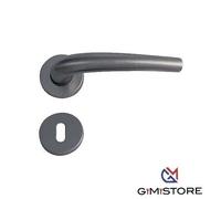 Maniglia Torino Cromo Rosetta Foro Patent Zama Cromo Satinata+Rosetta Q8 Coppia