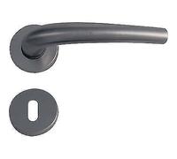 MANIGLIA TORINO CROMO ROSETTA FORO PATENT ZAMA CROMO SATINATA + ROSETTA Q8 PA 1