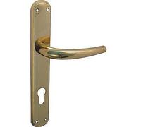 MANIGLIA TORINO OTTONE FORO SAGOMATO ZAMA OTTONE LUCIDO Q8 I.MM 90 PA 1