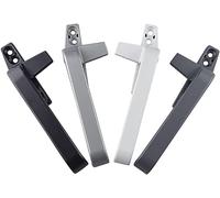 Maniglia universale per finestra modello solido 50 per finestre in alluminio, multicolore, sinistra e destra (Bianco, Right)