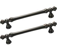 Maniglie 2 pezzi maniglie for cassetti, for mobili antichi, for porte da cucina in lega di zinco, pomelli in rame spazzolato, for cassettiere, armadi, armadietti(Brushed Bronze,Hole Pitch 228mm)