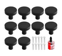 Maniglie A Manopola Da 10 Pezzi Con Viti, Cacciavite Phillips Da 1 Pezzo, Maniglia Della Porta Dell'Armadio, Manopola Rotonda Del Cassetto, Accessori Per Accessori Per Mobili.