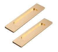 Maniglie a scomparsa per arredi Maniglie for porte autoadesive for armadietti 2 pezzi in lega di alluminio multicolore 150-220 mm