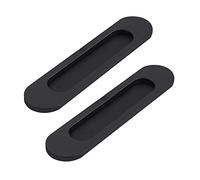 Maniglie a scomparsa per arredi Maniglie for porte autoadesive for armadietti 2 pezzi ovali in lega di alluminio multicolore 150-220 mm