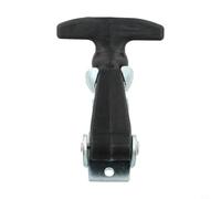 Maniglie a T con chiusura in gomma elastica e staffe in acciaio inox per un bloccaggio robusto e prestazioni di assorbimento degli urti nelle apparecchiature meccaniche