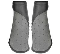 Maniglie bici Velo ERGOGEL D2 135mm coppia maniglie comfort nero e grigio