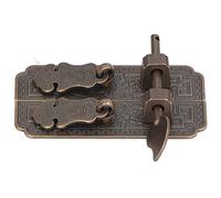 Maniglie Cinesi Antiche per Mobili Decorative e Pratiche per Cassettiere da 3,9 Pollici in Ottone