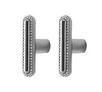 Maniglie Cucina Maniglie Armadio, Maniglie per cucina, maniglie ad arco, in lega di zinco intarsiate con strass di cristallo, maniglie per mobili da cucina, maniglie per cassetti, pomelli per armadie