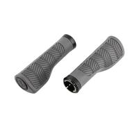 Maniglie della bicicletta Herrmans Nucore Wave Ergonomique Lock On Gris